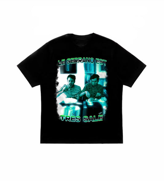 T-shirt Le Serrano est très salé
